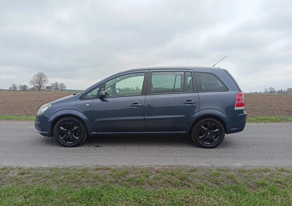 Opel Zafira cena 10600 przebieg: 161999, rok produkcji 2007 z Żnin małe 37